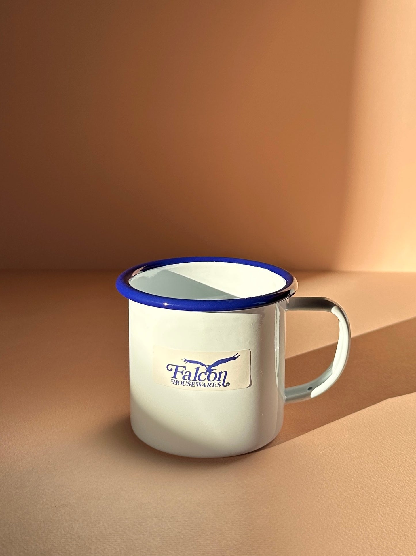Mackerel Etched Enamel Mug