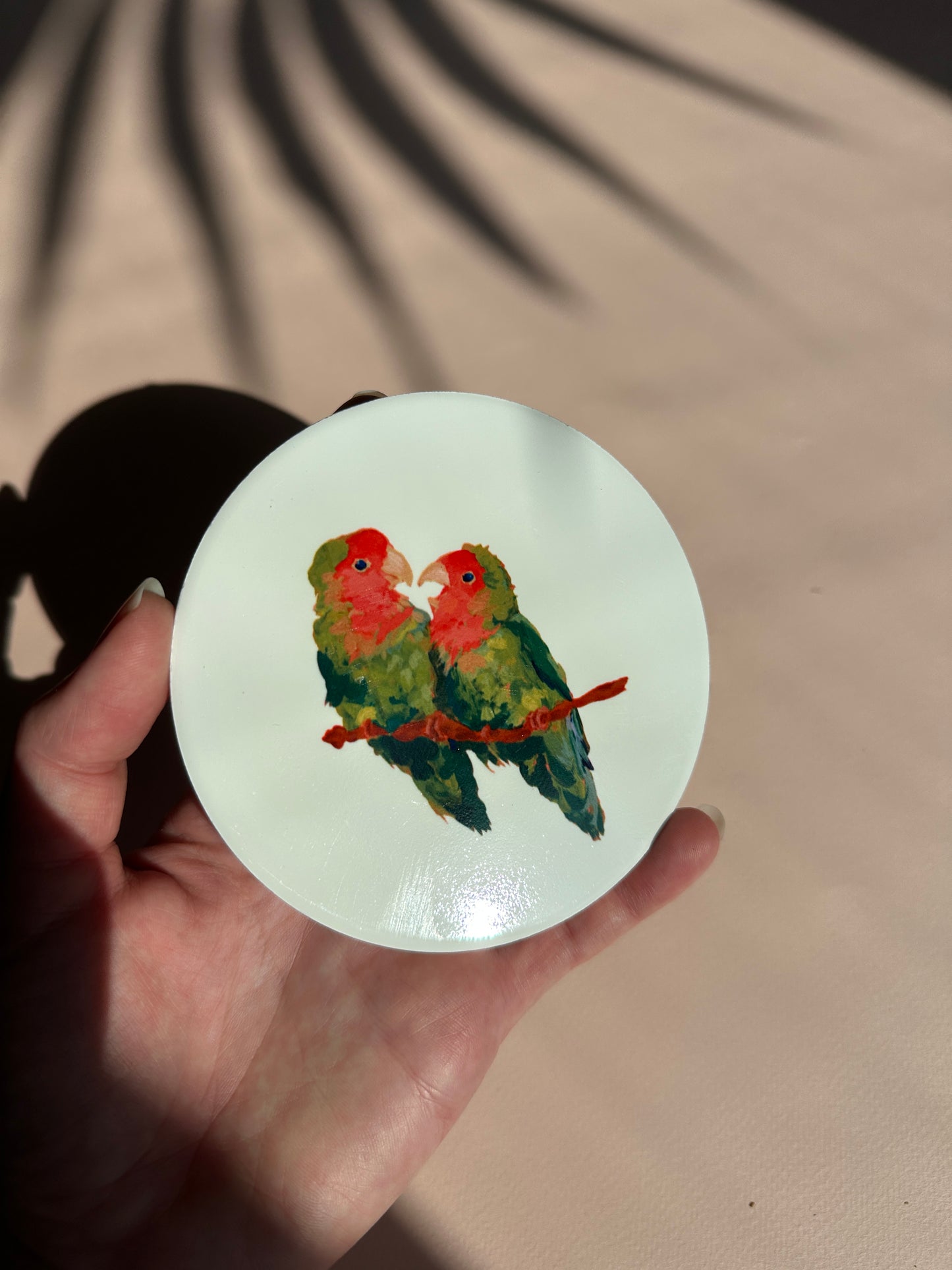 Lovebirds Coaster