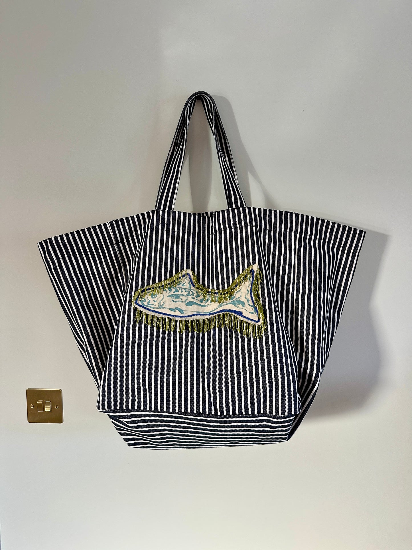 Fringed Fish Beach Bag ~ 6