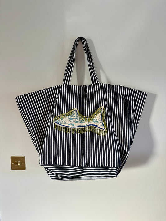 Fringed Fish Beach Bag ~ 6