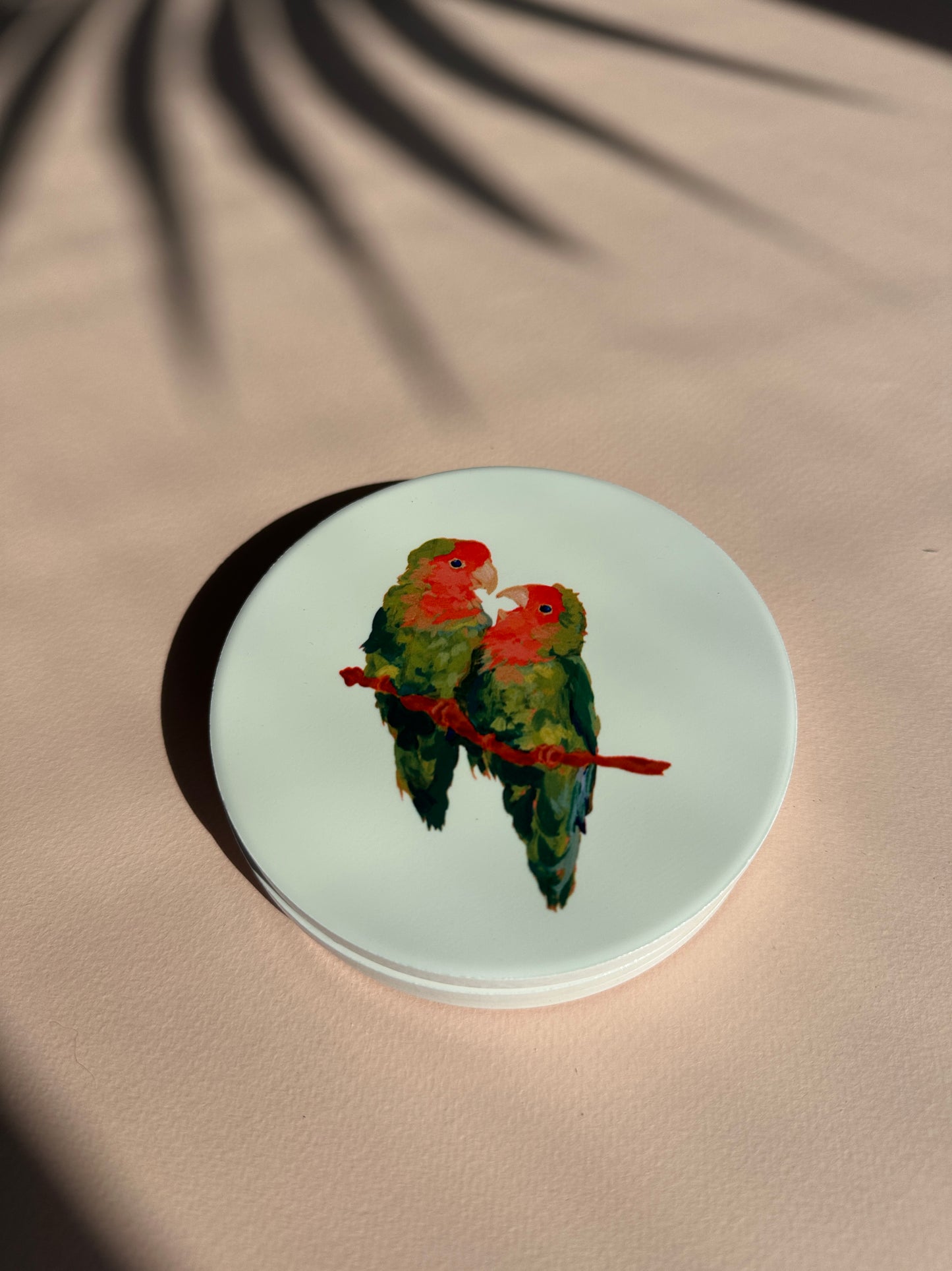 Lovebirds Coaster