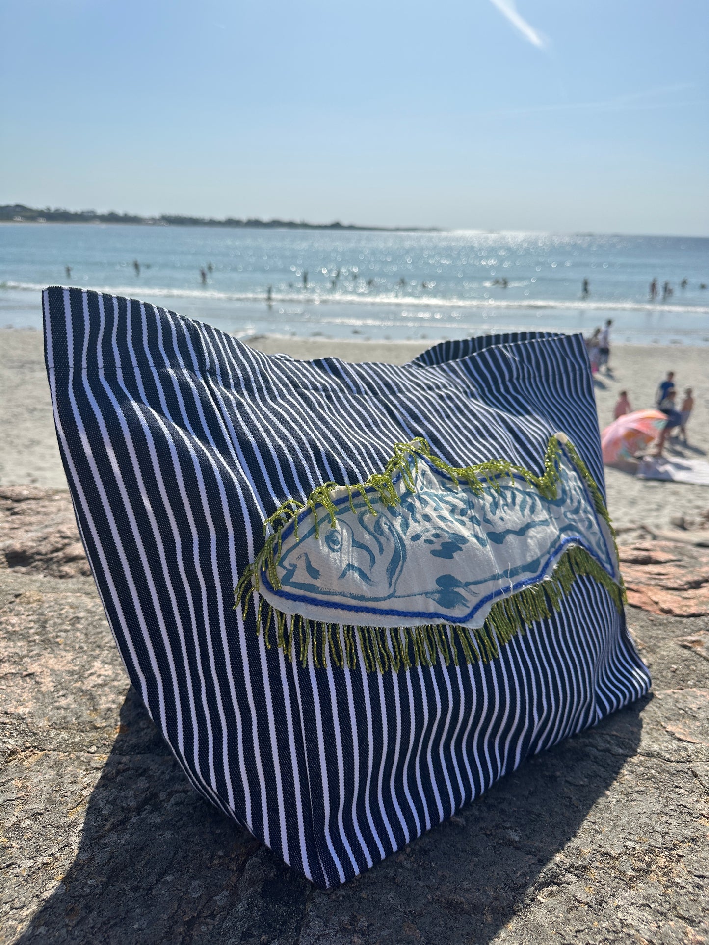 Fringed Fish Beach Bag ~ 2