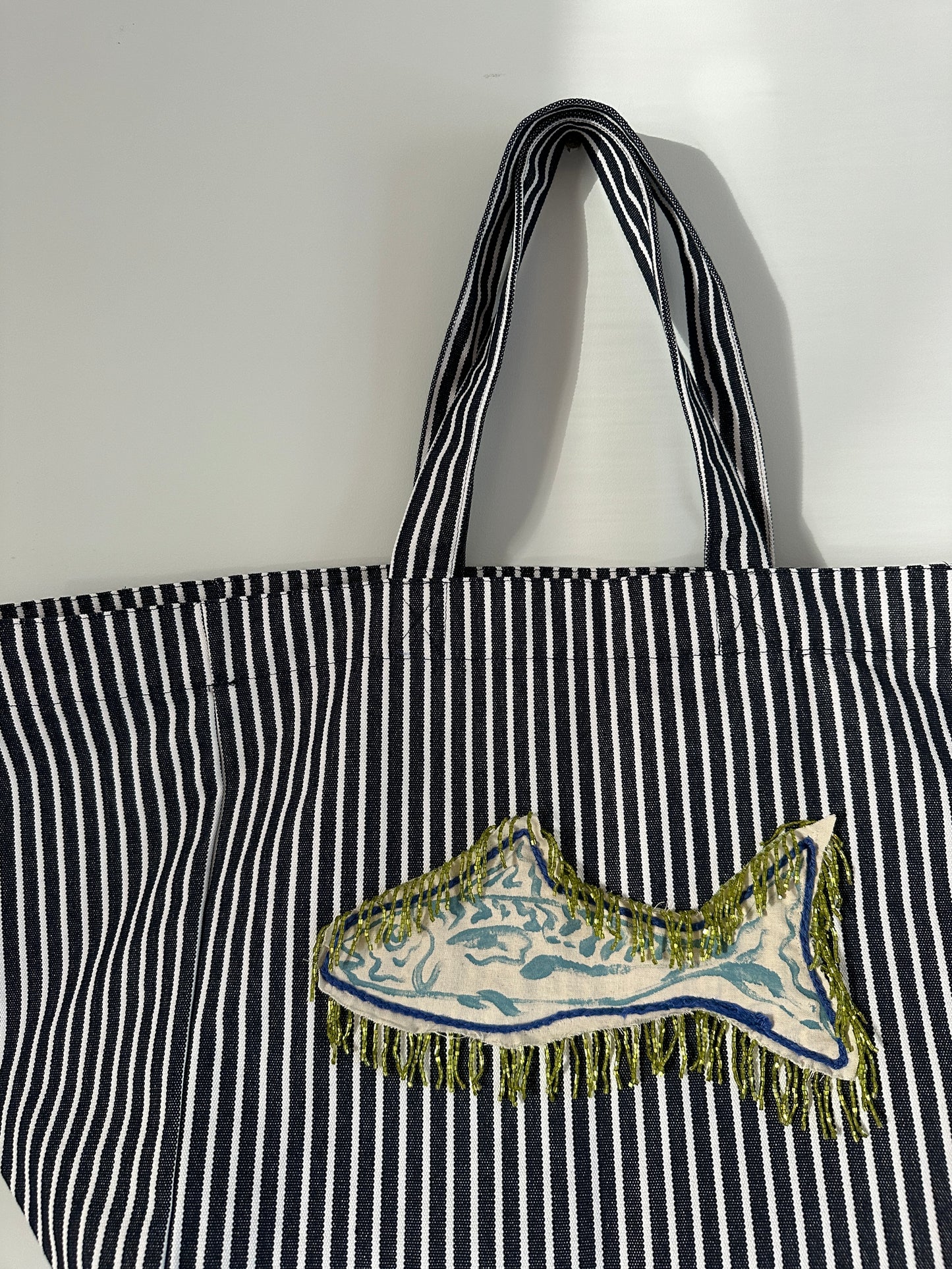 Fringed Fish Beach Bag ~ 6