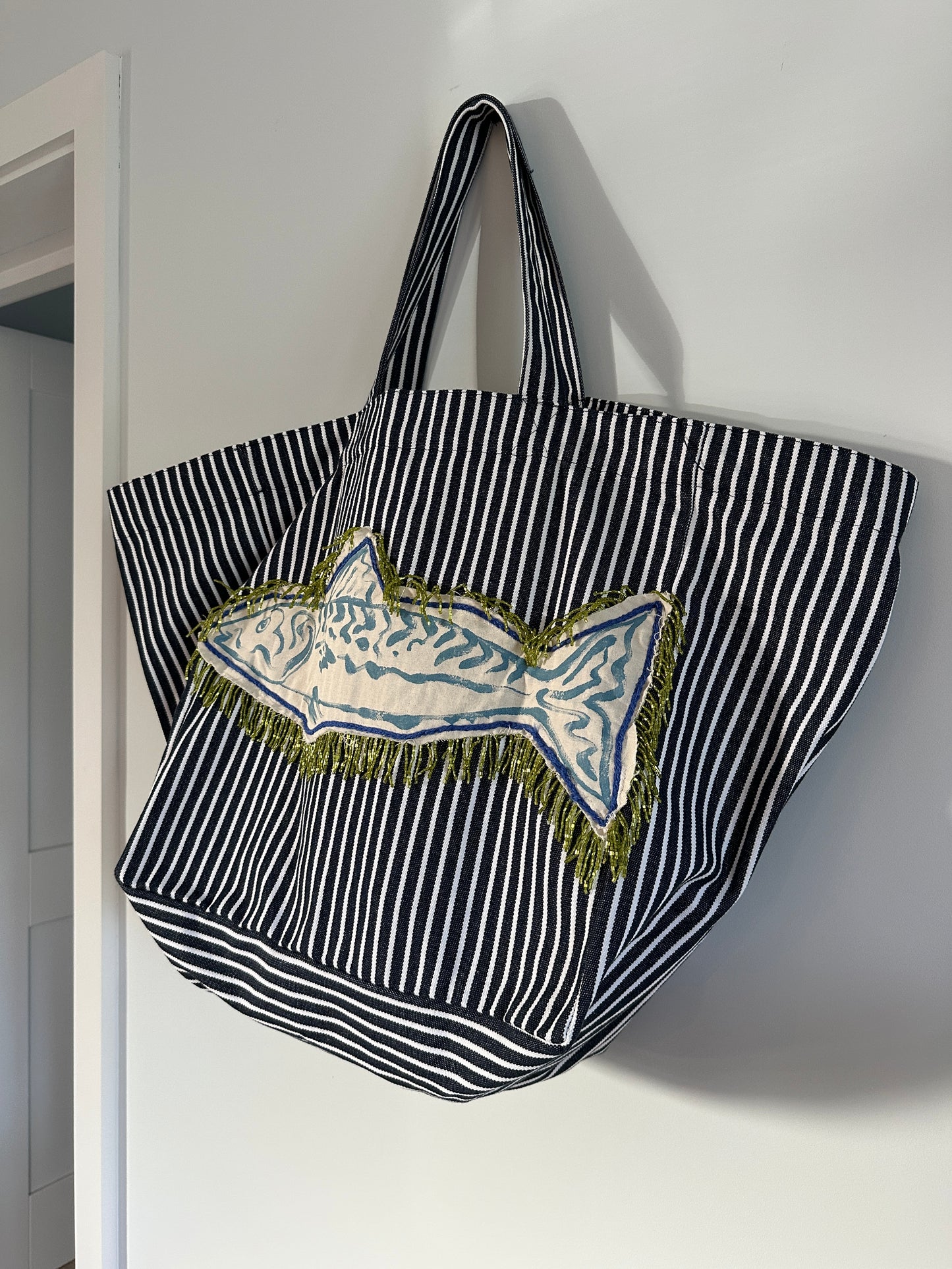 Fringed Fish Beach Bag ~ 2