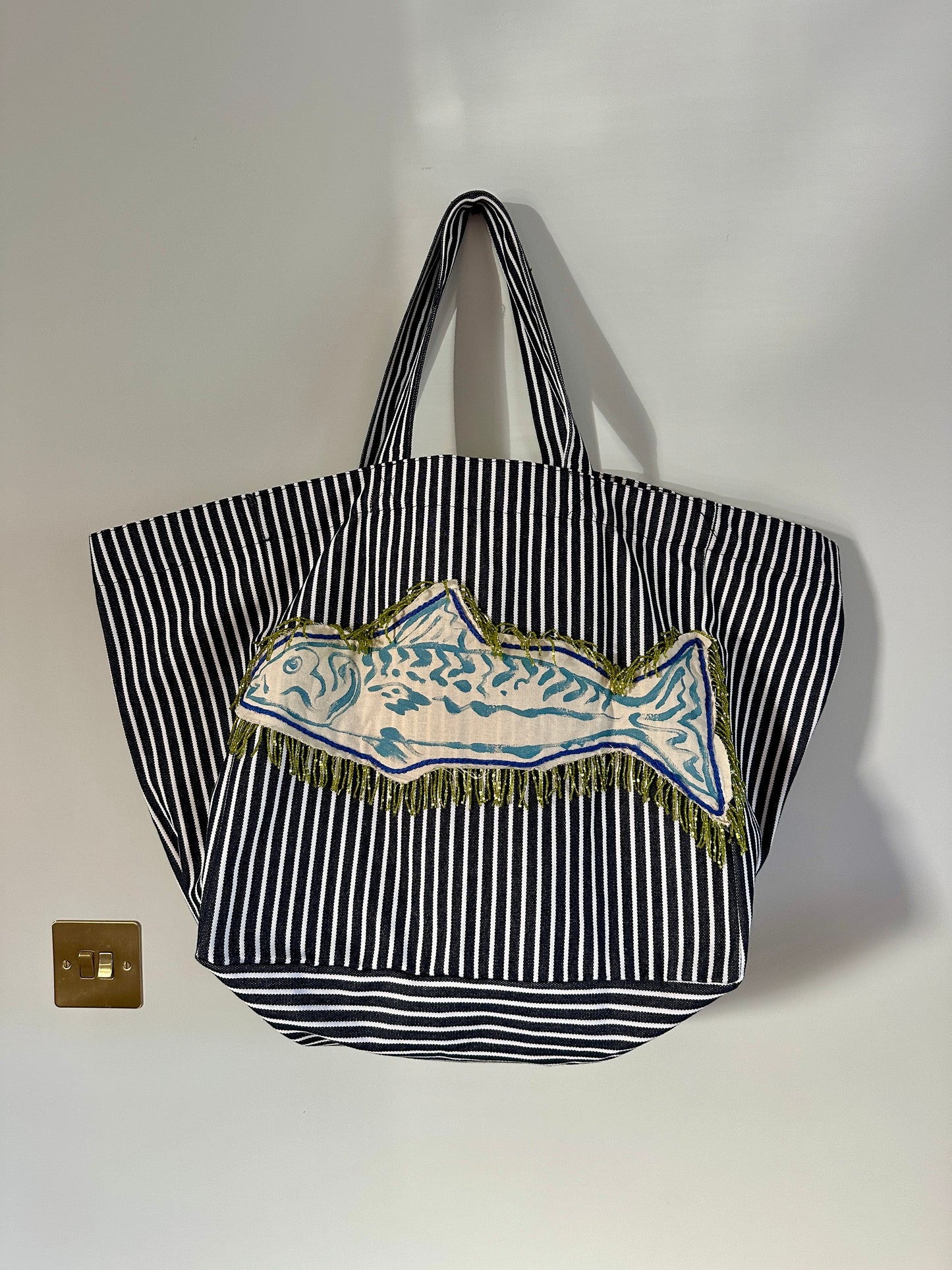 Fringed Fish Beach Bag ~ 2