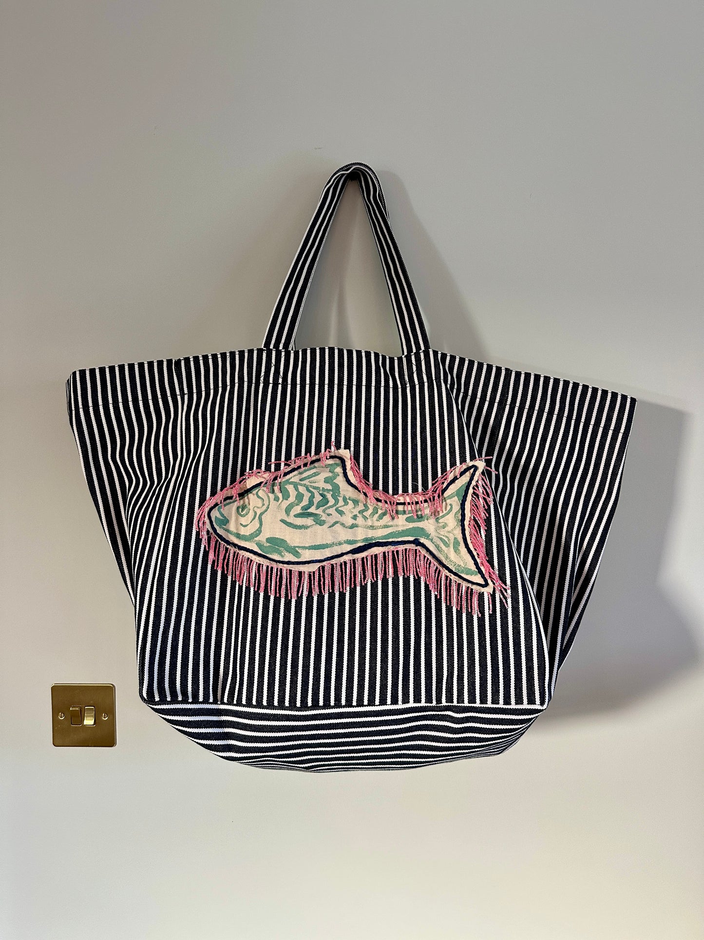 Fringed Fish Beach Bag ~ 4