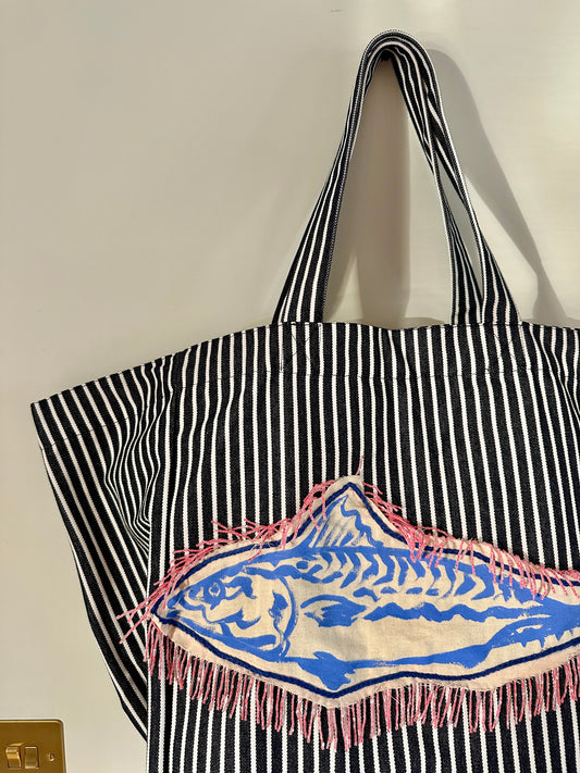 Fringed Fish Beach Bag ~ 5