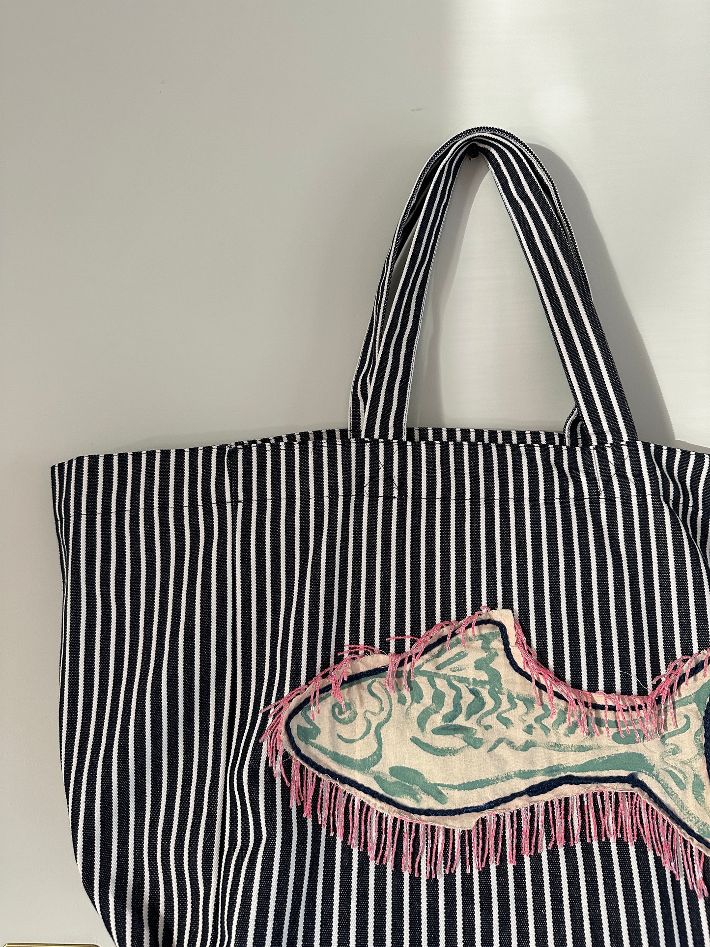 Fringed Fish Beach Bag ~ 4