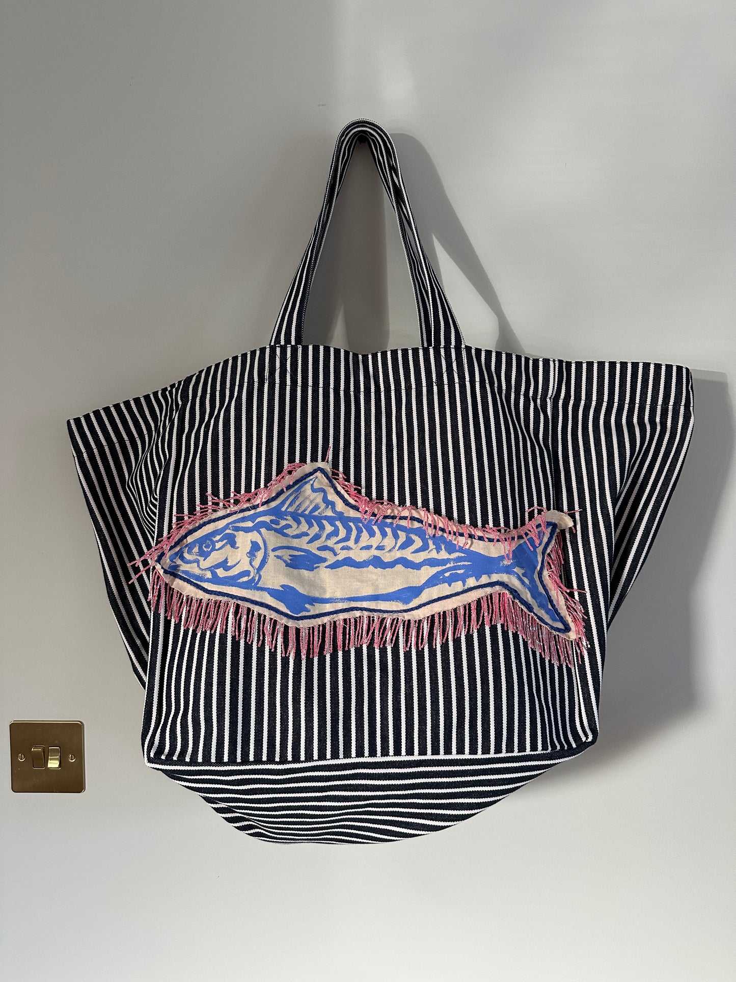 Fringed Fish Beach Bag ~ 5