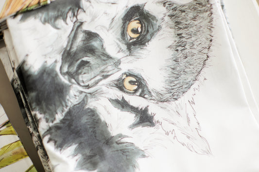 Lemur Tea Towel