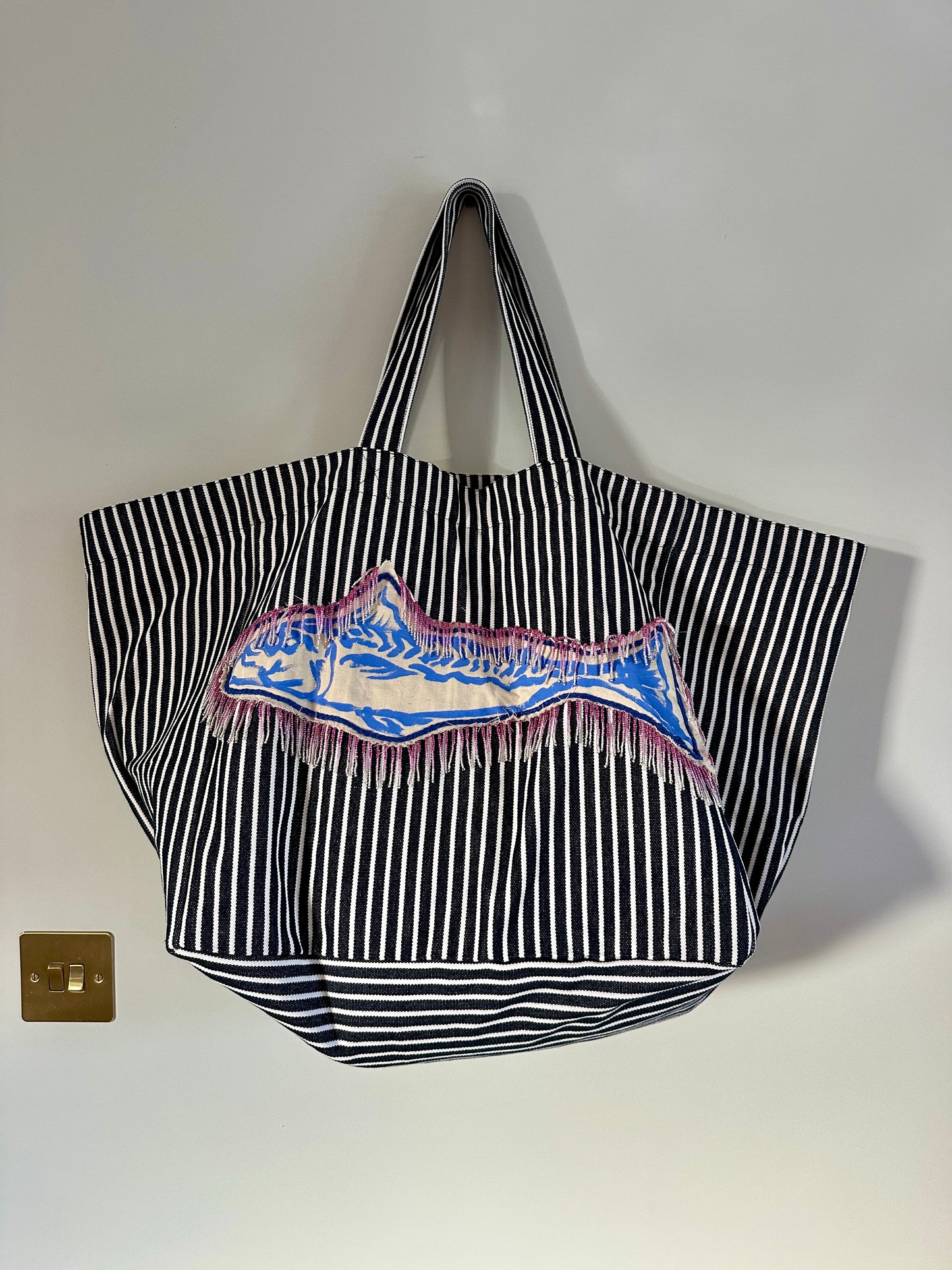 Fringed Fish Beach Bag ~ 3