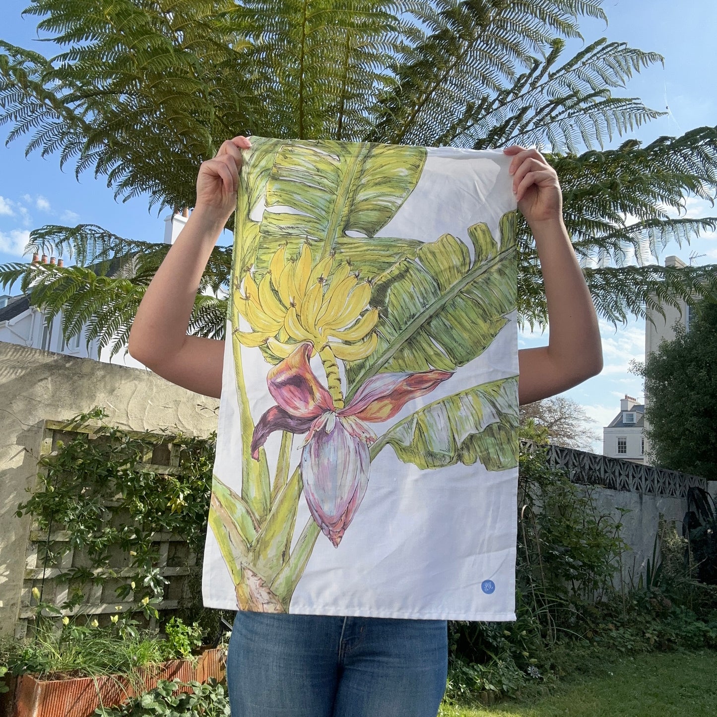 Banana Palm Tea Towel