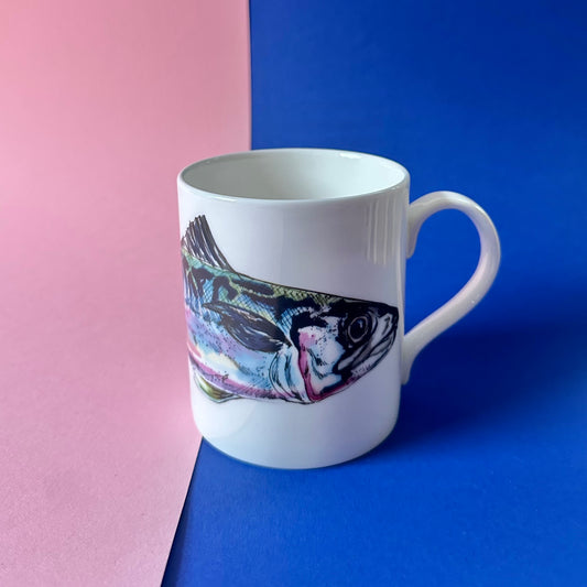 Mackerel Bone China Mug