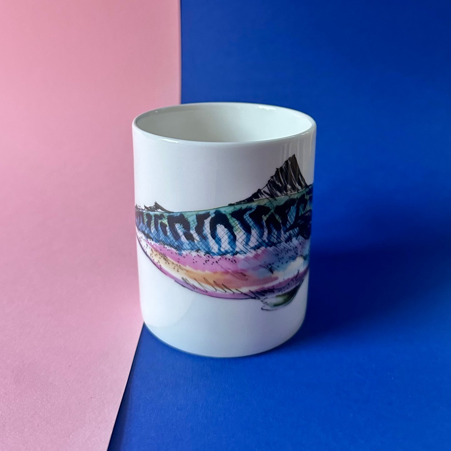 Mackerel Bone China Mug