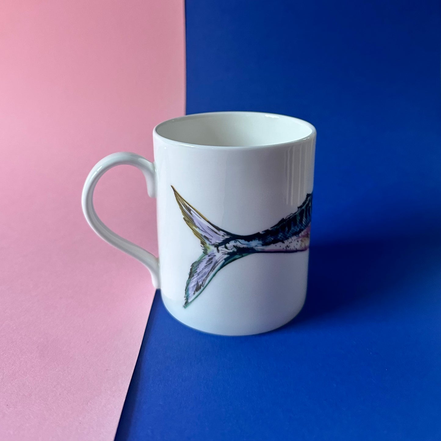 Mackerel Bone China Mug