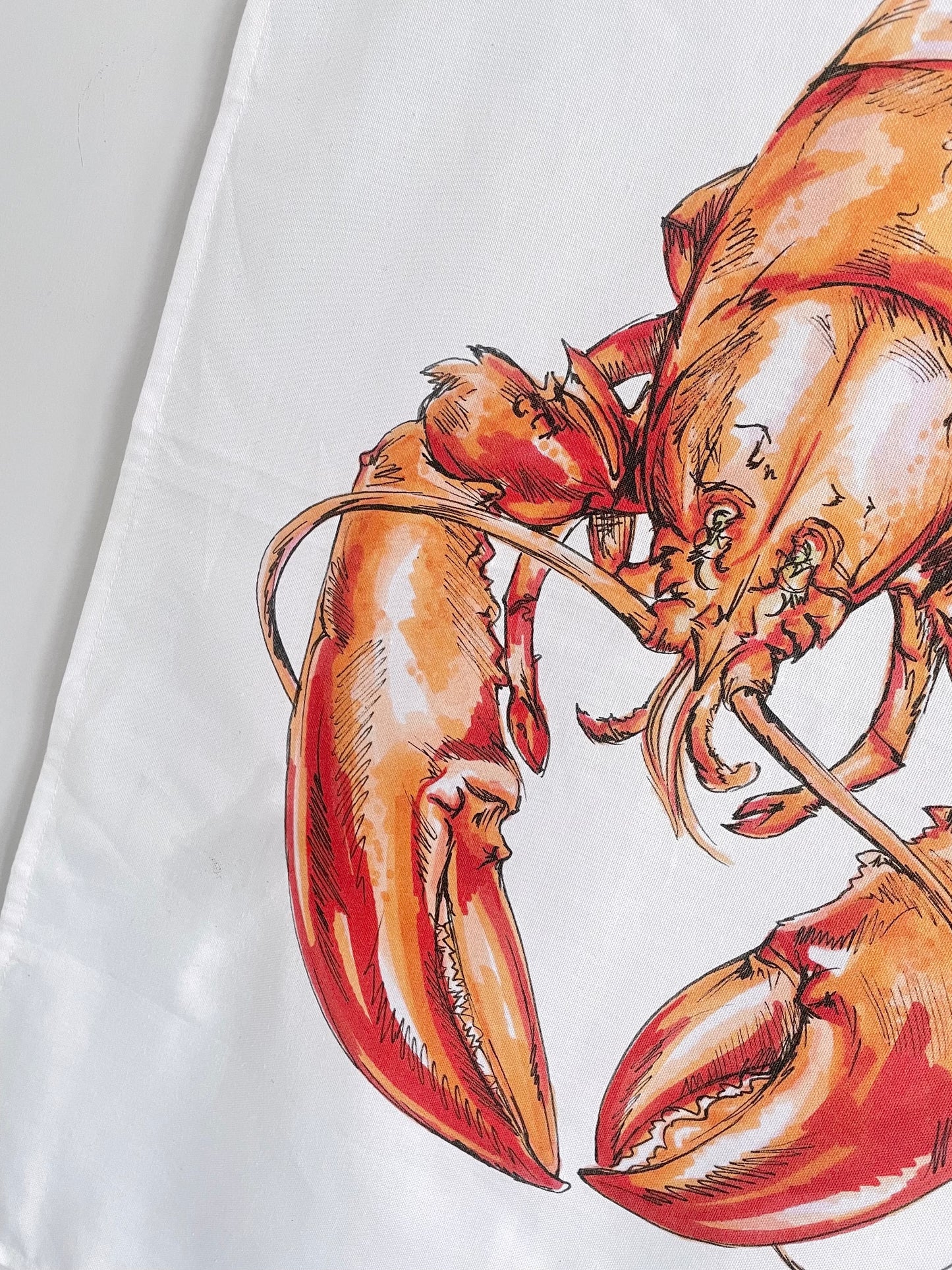 'Cooked' Lobster Tea Towel